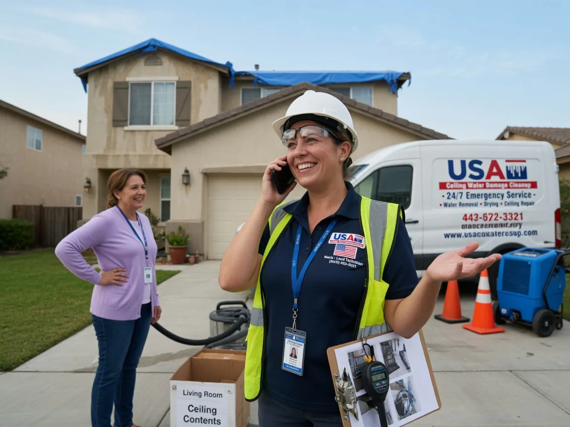 Ceiling Water Damage Restoration Eau Claire, PA FAQs