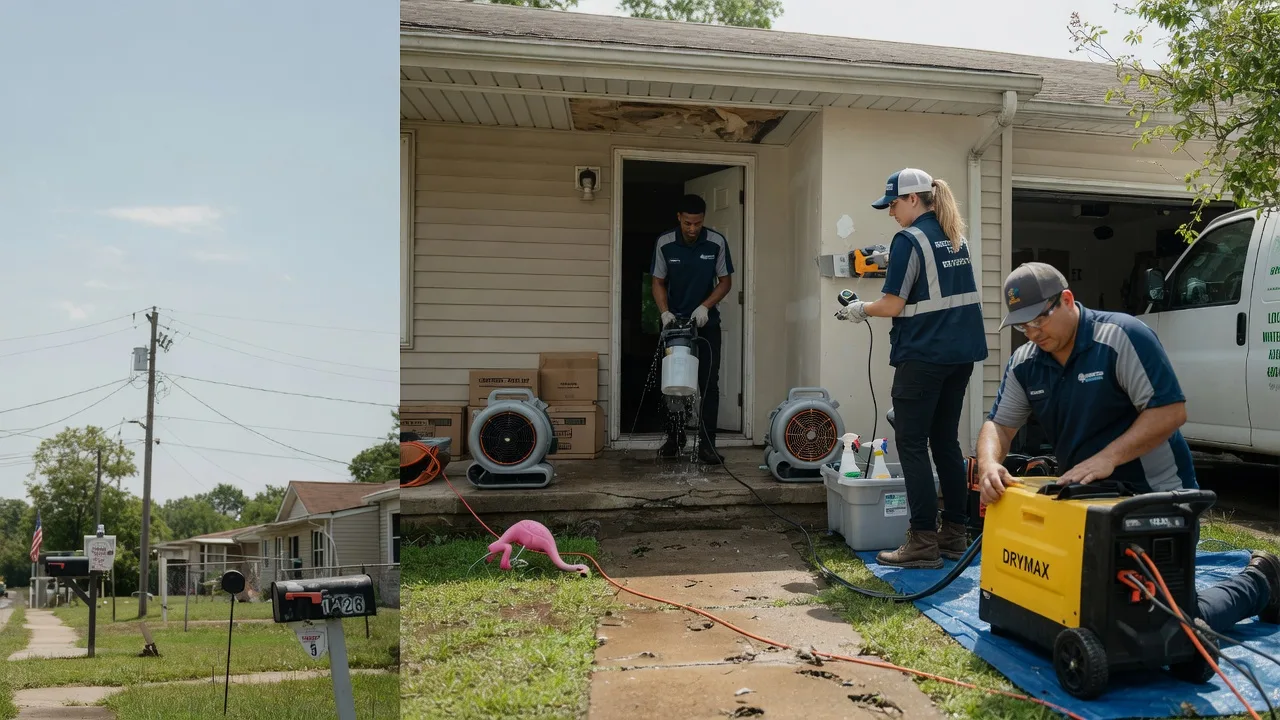 Storm Damage Water Removal in Eau Claire, PA near me